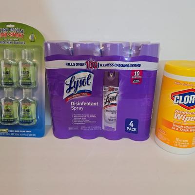 Disinfecting & Sanitizing Lot – Lysol, Clorox, and Sani+Smart