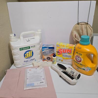 Laundry Supply Lot – Detergents, Lint Rollers & More