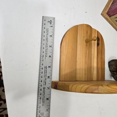Rustic Cabin Decor Lot – 4 Pieces
