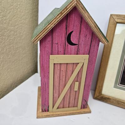 Rustic Cabin Decor Lot – 4 Pieces