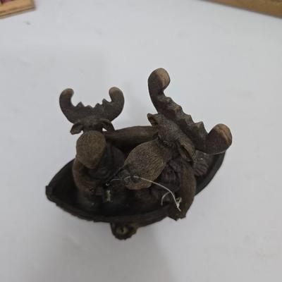 Rustic Cabin Decor Lot – 4 Pieces