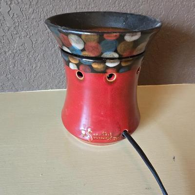 Parisian Café Wall Art & Scentsy Wax Warmer Set