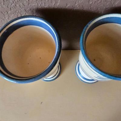 Handcrafted Stoneware Pottery – 4 Pc. Set