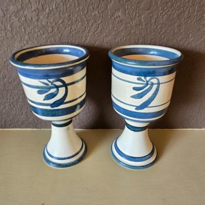 Handcrafted Stoneware Pottery – 4 Pc. Set