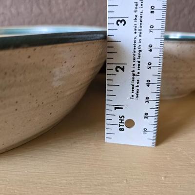 Handcrafted Stoneware Pottery – 4 Pc. Set