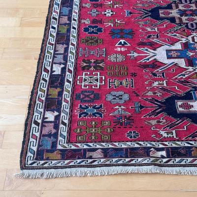 Colorful Persian Style Small Rug (LR-DZ)