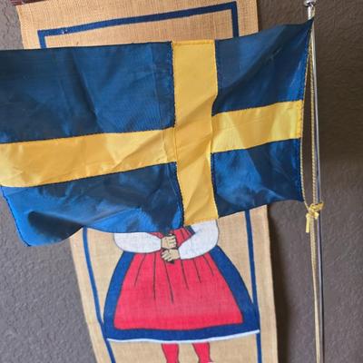 Vintage Swedish Heritage Lot – Textiles, Books, Decor & More