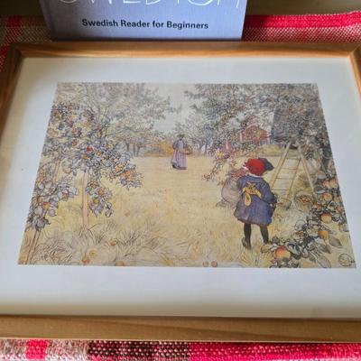Vintage Swedish Heritage Lot – Textiles, Books, Decor & More