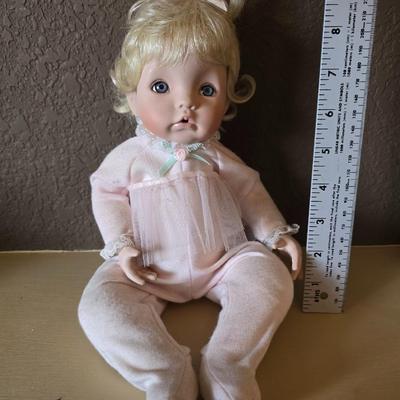 Ashton-Drake “Sugar Plummy” Porcelain Doll – Limited Edition with COA
