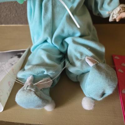 Ashton-Drake “My First Tooth” Porcelain Doll by Kathy Barry-Hippensteel – COA Included