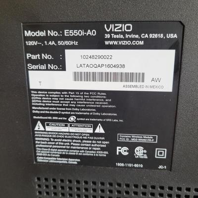 Vizio 55" 1080p LED TV (D-EL)
