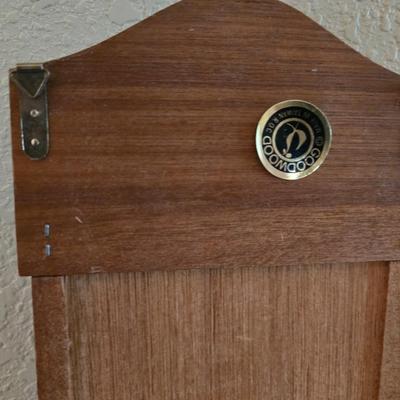 Hand-Painted Country Bench & Wooden Wall Mail Sorter