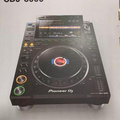 Pioneer DJ CDJ-3000 Multi-Player Black Professional Flagship model in stock 100V