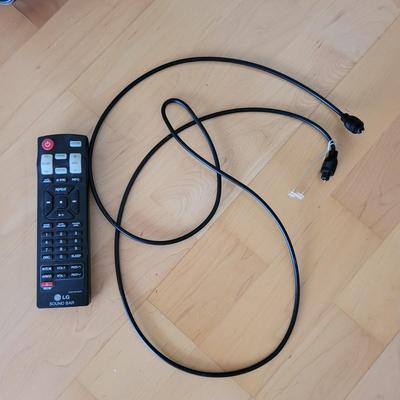 LG Sound Bar and Subwoofer (D-EL)