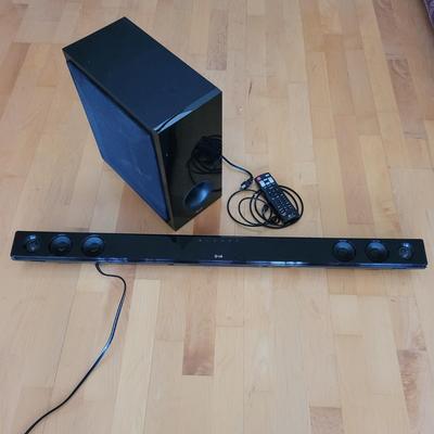 LG Sound Bar and Subwoofer (D-EL)