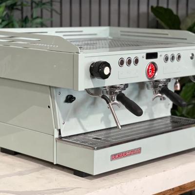 LA MARZOCCO LINEA PB 2 GROUP ESPRESSO COFFEE MACHINE PALE GREEN COMMERCIAL MAKER