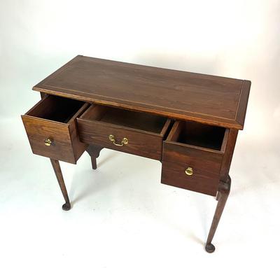 Sale Photo Thumbnail #88: Comes with three drawers, top of low boy is not attached, and does not have backing on rear.
Measurements:
41" width, 18.5" depth, 36" height