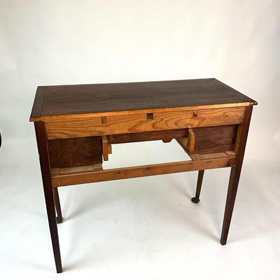Sale Photo Thumbnail #90: Comes with three drawers, top of low boy is not attached, and does not have backing on rear.
Measurements:
41" width, 18.5" depth, 36" height