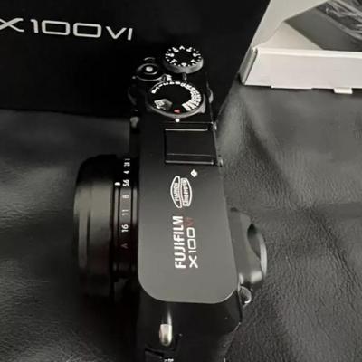 Fujifilm X100VI 40.2MP Advanced Compact Digital Camera - Black (BRAND NEW)