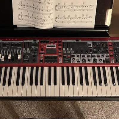 Nord Stage 4 HA88 Hammer Action 88-Key Digital Piano 2023 - Present - Red