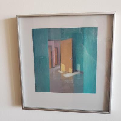 “Geometry in Blue, Pink, and Gold” by Donald Furst (D-DZ)