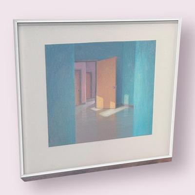 “Geometry in Blue, Pink, and Gold” by Donald Furst (D-DZ)