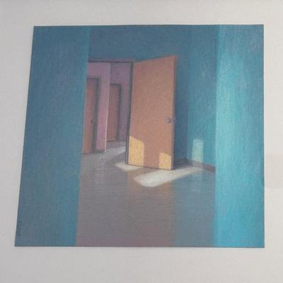 “Geometry in Blue, Pink, and Gold” by Donald Furst (D-DZ)