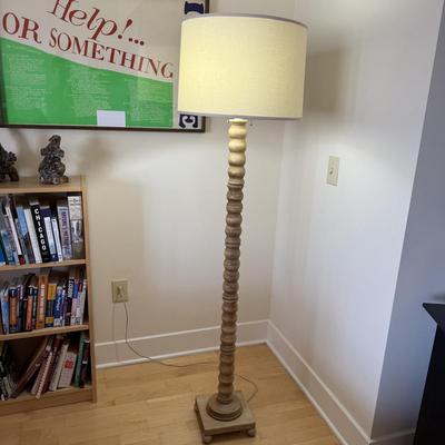 Tall Wooden Floor Lamp (D-BM)