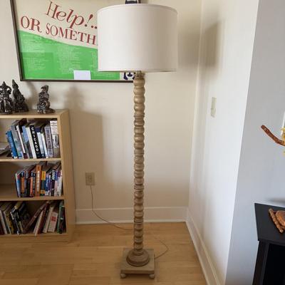 Tall Wooden Floor Lamp (D-BM)