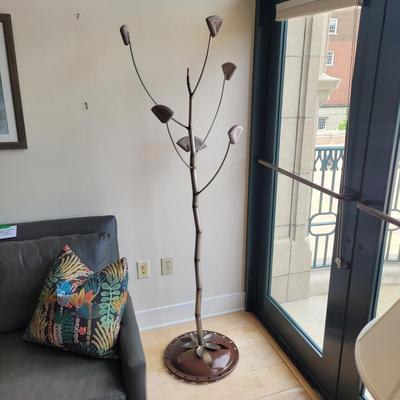 Decorative Metal Coat Tree (LR-EL)