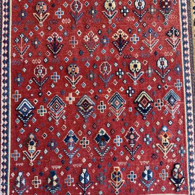 Small Wool Area Rug (D-BM)