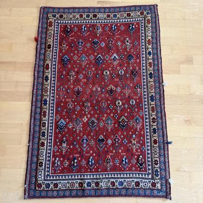 Small Wool Area Rug (D-BM)