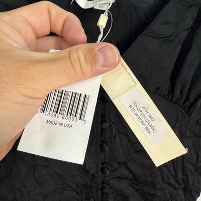 Lavender Brown - Medium Black Dress