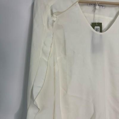 Medium Trina Turk Women's Ruffle Sleeve Blouse