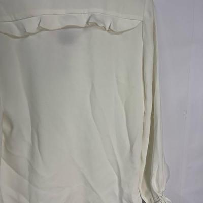 Medium Trina Turk Women's Ruffle Sleeve Blouse