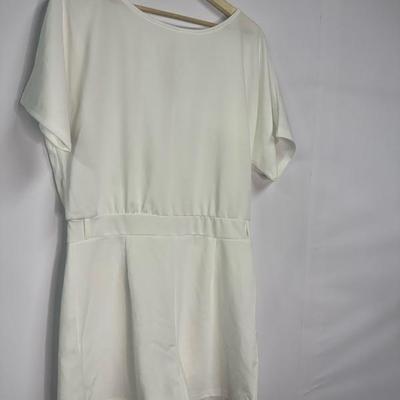 XL White Romper