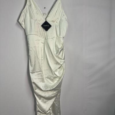 2XL White Dress