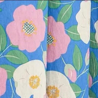 Medium ENGLISH FACTORY Floral Puff Sleeve Midi Dress