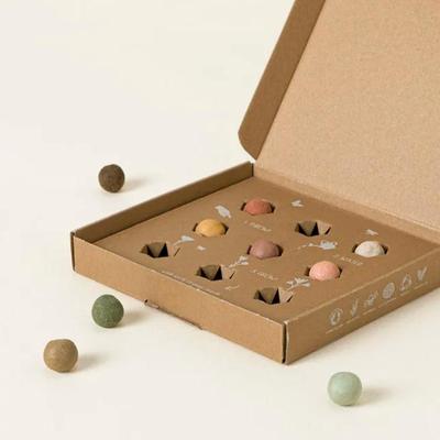 Blossombs Wildflowers Seed Bomb Kit Gift Set (7 Bombs Per Package)