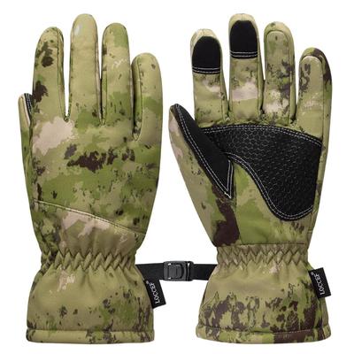Size XL (10) Camouflage Hunting Winter Gloves - Anti-Slip, Touch Screen Ski, Camo Gloves,Outdoor Work & Sports in Cold Weather