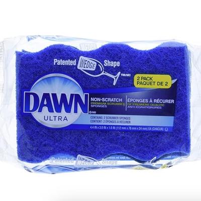 Dawn Non Scratch Sponges 2 pk