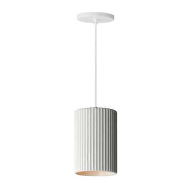 Contemporary Lighting Souffle LED 5.75 inch Chaulk White Single Pendant Ceiling Light