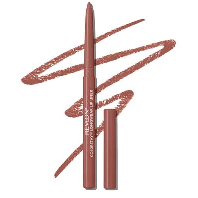 630 Nude - Revlon Colorstay Lip Liner Makeup with Built-In Sharpener, Longwear Rich Colors, Smooth Application 0.01 oz