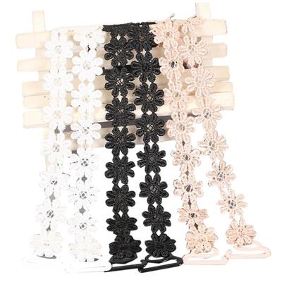 3 Pairs Floral Lace Adjustable Elastic Bra Strap Accessories