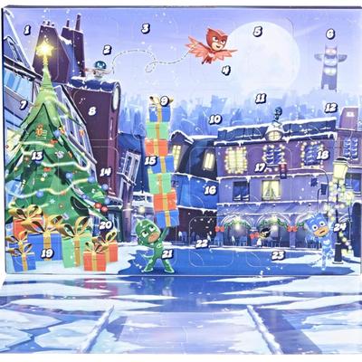 PJ Masks Kids Advent Calendar, 24 Daily Surprise Toys Including PJ Masks Action Figures, Accessories, and Stickers, Countdown Calendar,...