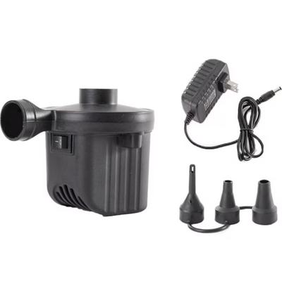 12V Electric Air Pump for Inflatables Portable Quick-Fill Electric Air Mattress Pump with 3 Nozzles Inflator & Deflator Pumps for...