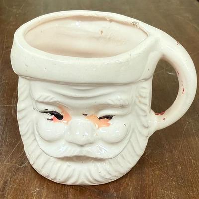 Vintage Santa Mug