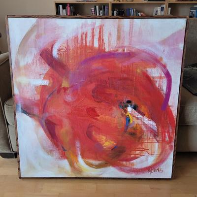 M. Brooks Original Acrylic on Canvas (D-EL)