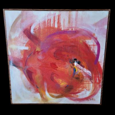 M. Brooks Original Acrylic on Canvas (D-EL)