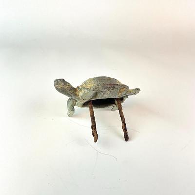 Sale Photo Thumbnail #174: Comes with Diminutive bronze turtle 
Limited Edition of 39 made
Very good overall condition
Measurements:
26" Height, 16.5"Width, 21" Depth